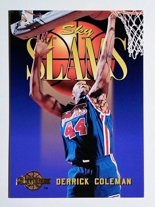 1994-95 SkyBox Premium #303 Derrick Coleman SSL