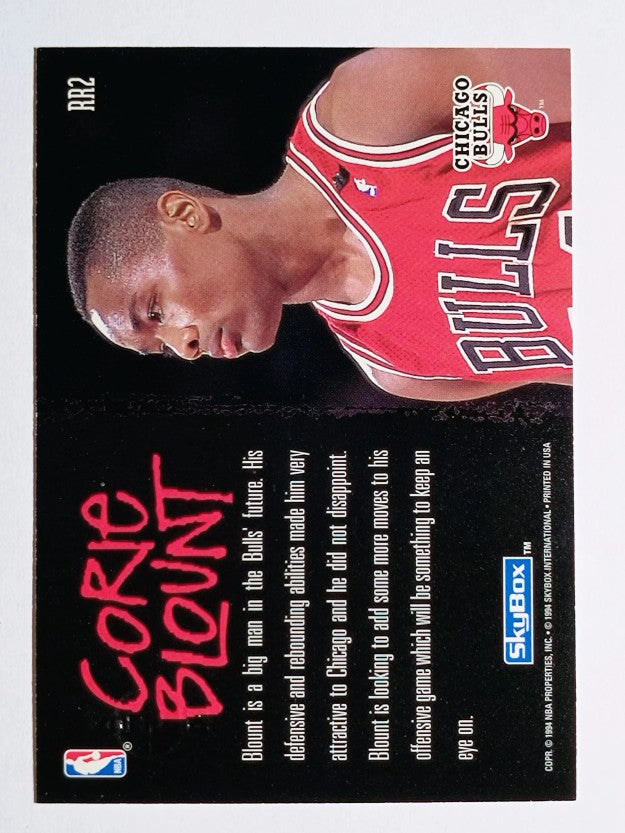 1994-95 SkyBox Premium Ragin' Rookies #RR2 Corie Blount