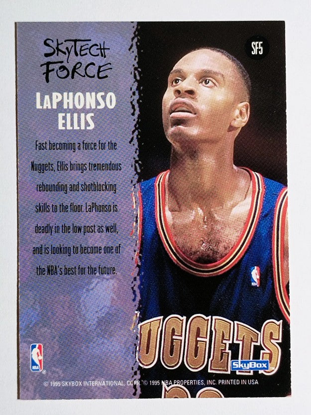 1994-95 SkyBox Premium SkyTech Force #SF5 LaPhonso Ellis