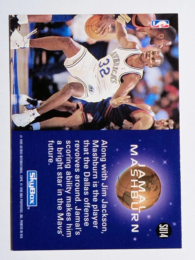 1994-95 SkyBox Premium Slammin' Universe #SU14 Jamal Mashburn