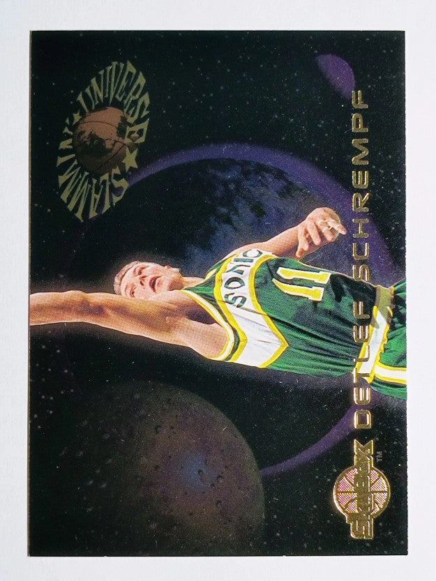 1994-95 SkyBox Premium Slammin' Universe #SU24 Detlef Schrempf
