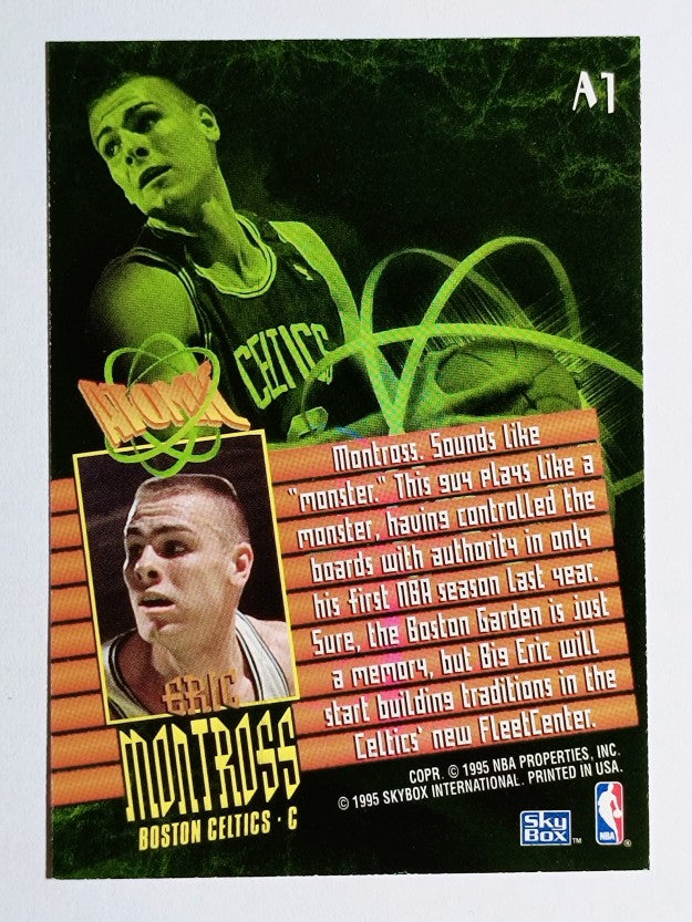 1995-96 SkyBox Premium Atomic #A1 Eric Montross