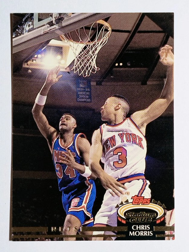 1992-93 Stadium Club #34 Chris Morris