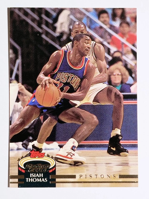 1992-93 Stadium Club #50 Isiah Thomas