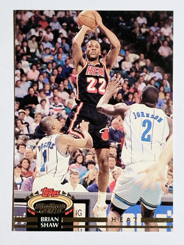 1992-93 Stadium Club #149 Brian Shaw