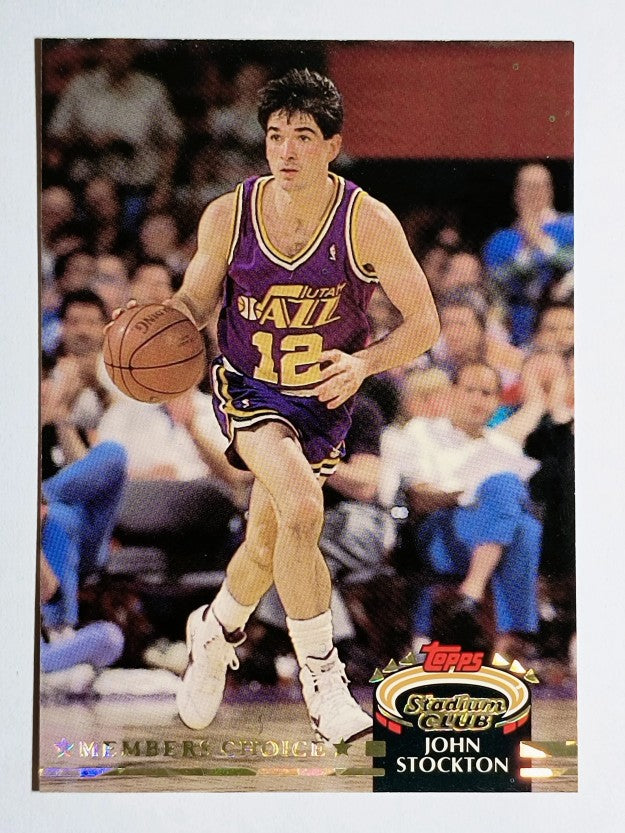 1992-93 Stadium Club #200 John Stockton MC