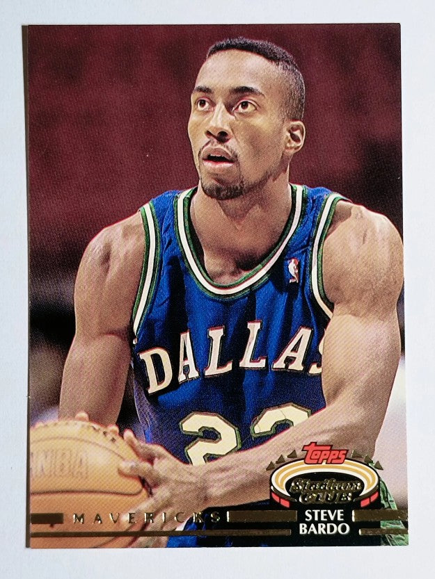 1992-93 Stadium Club #335 Steve Bardo RC