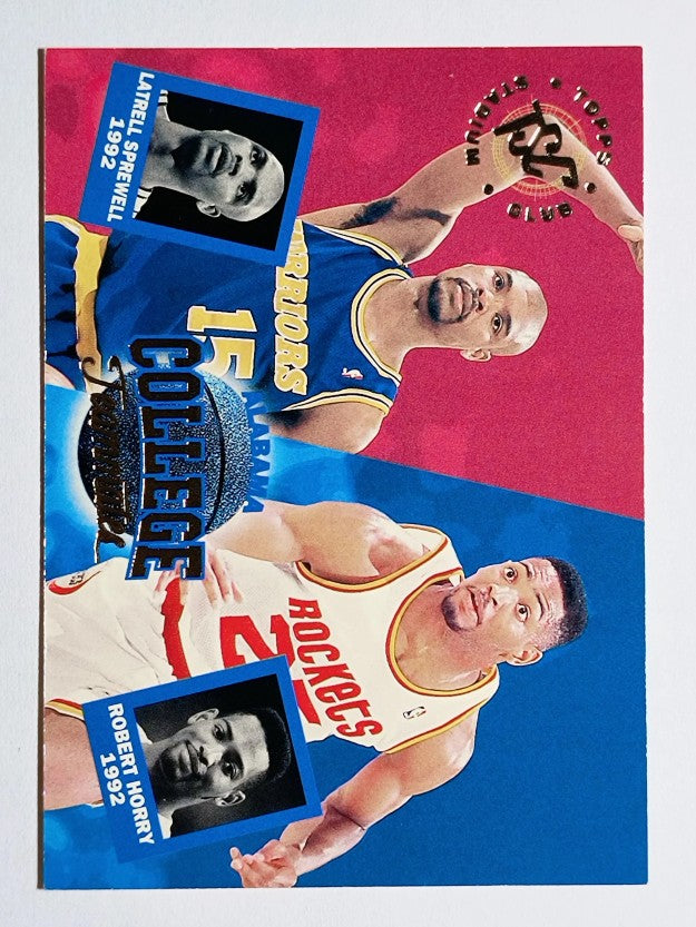 1994-95 Stadium Club #106 Robert Horry/Latrell Sprewell