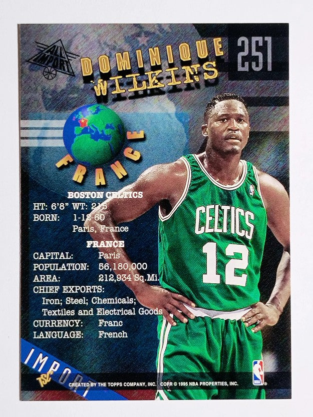 1994-95 Stadium Club #251 Dominique Wilkins AI