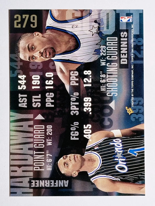 1994-95 Stadium Club #279 Anfernee Hardaway BCT/Dennis Scott