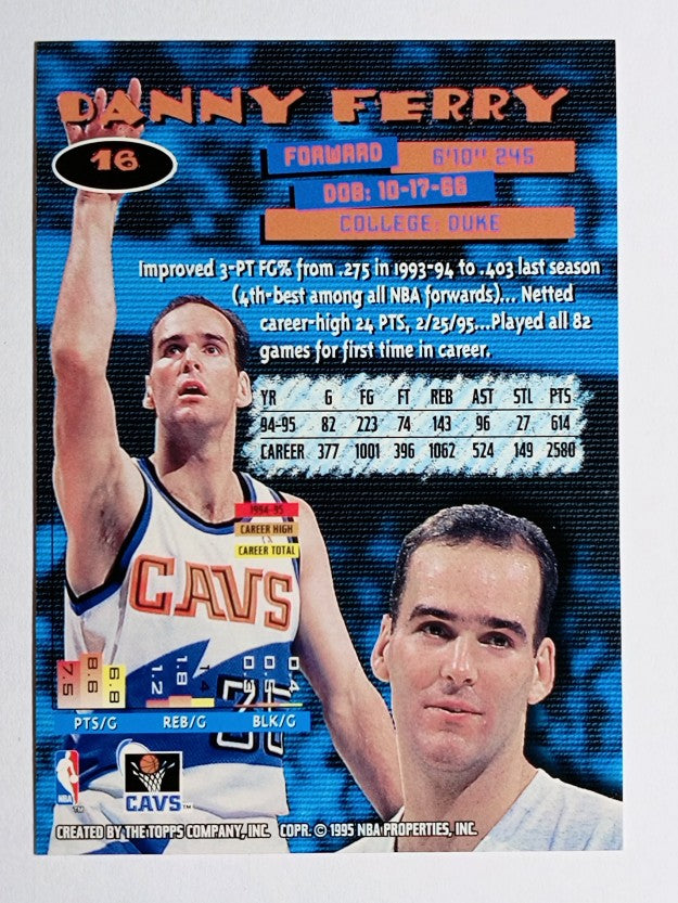 1995-96 Stadium Club #16 Danny Ferry