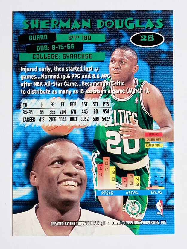 1995-96 Stadium Club #28 Sherman Douglas