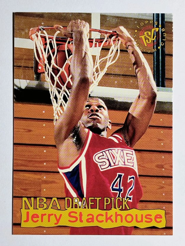 1995-96 Stadium Club Draft Picks #3 Jerry Stackhouse
