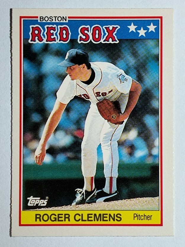 1988 Topps UK Minis #15 Roger Clemens