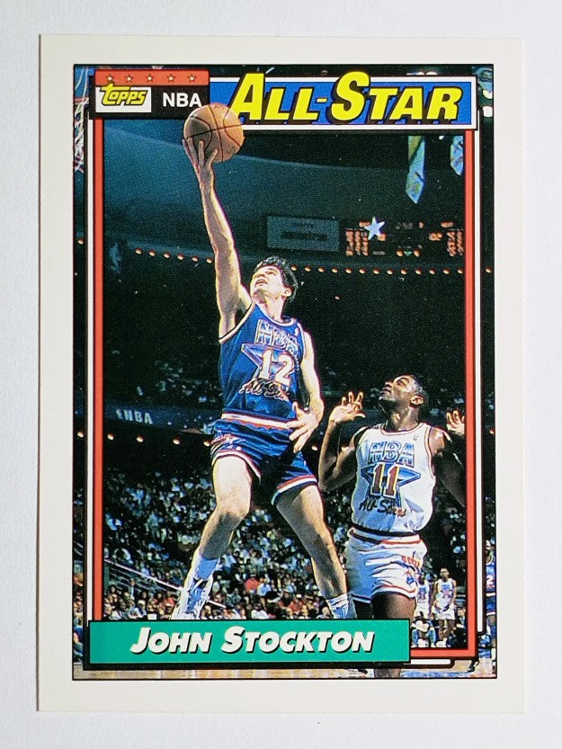 1992-93 Topps #101 John Stockton AS
