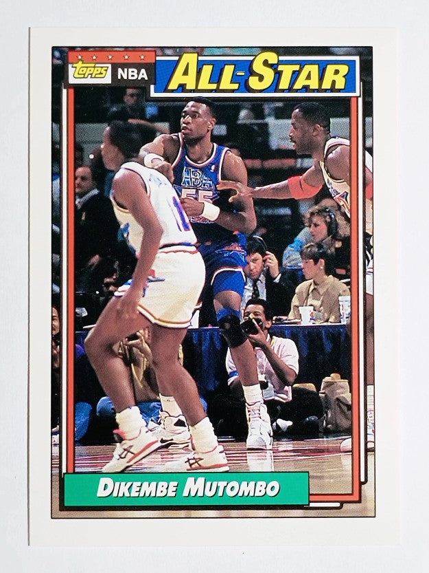 1992-93 Topps #110 Dikembe Mutombo AS