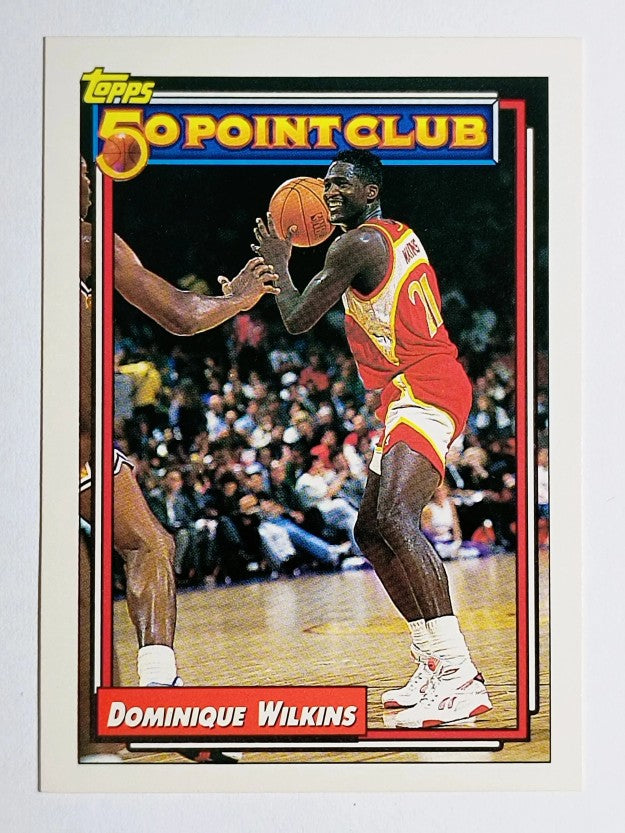 1992-93 Topps #200 Dominique Wilkins 50P