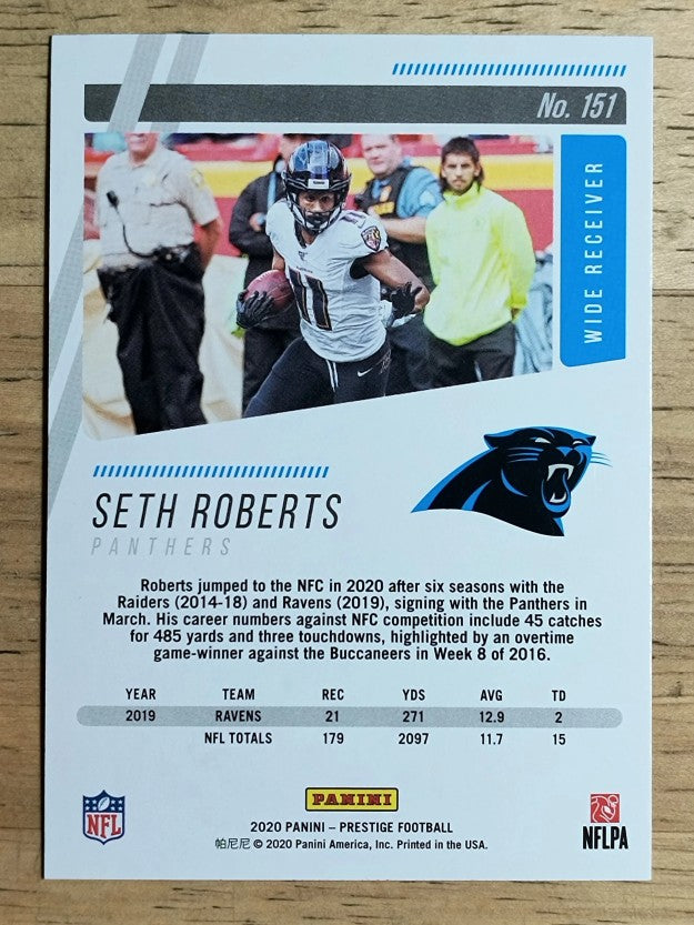 2020 Prestige #151 Seth Roberts