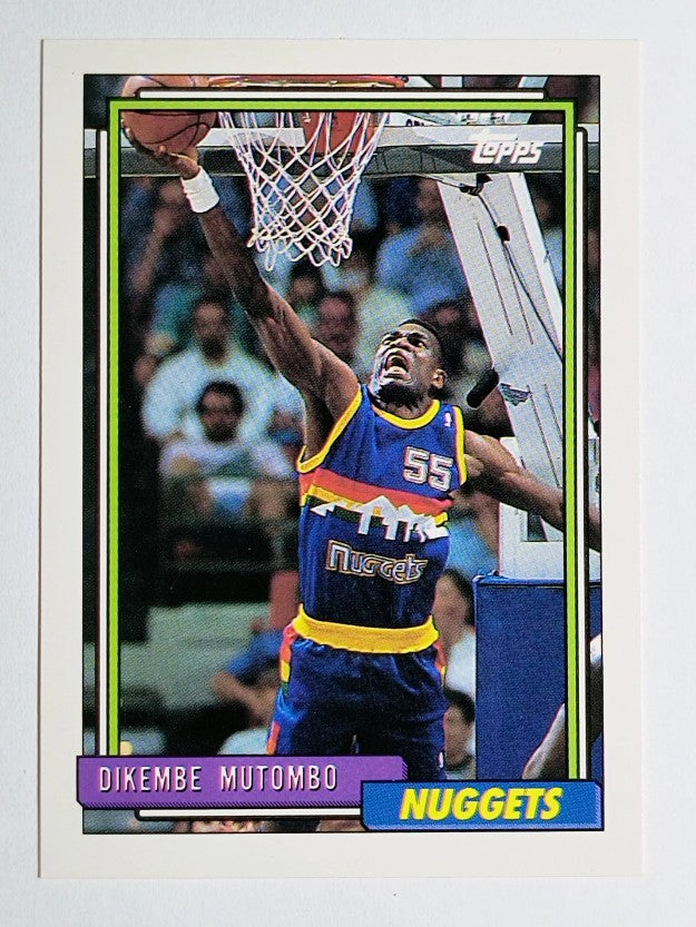 1992-93 Topps #281 Dikembe Mutombo