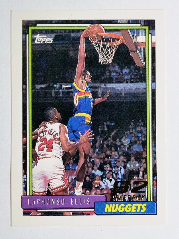 1992-93 Topps #319 LaPhonso Ellis RC