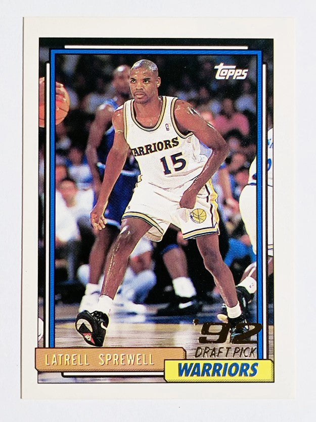 1992-93 Topps #392 Latrell Sprewell RC