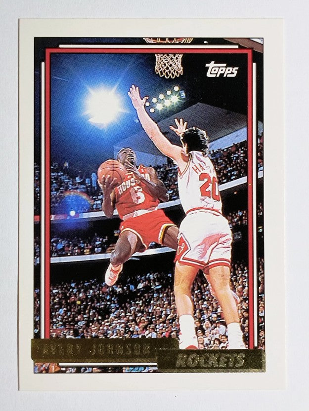 1992-93 Topps Gold #133 Avery Johnson
