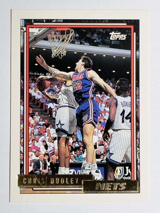 1992-93 Topps Gold #148 Chris Dudley (NM)