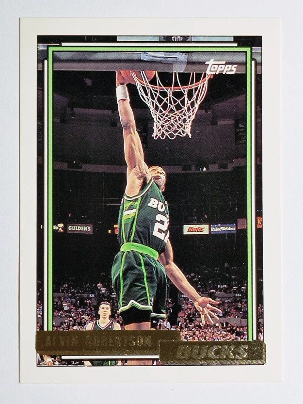 1992-93 Topps Gold #169 Alvin Robertson (NM)