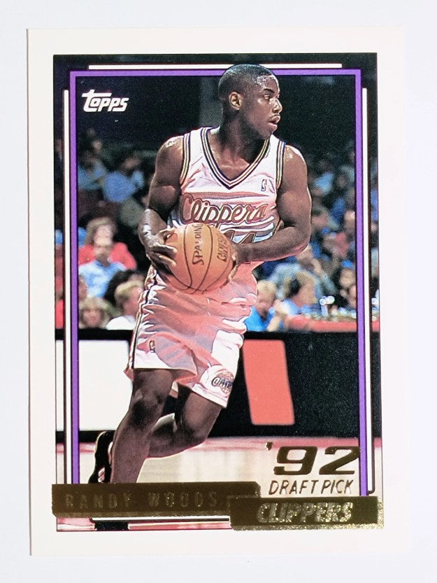 1992-93 Topps Gold #286 Randy Woods