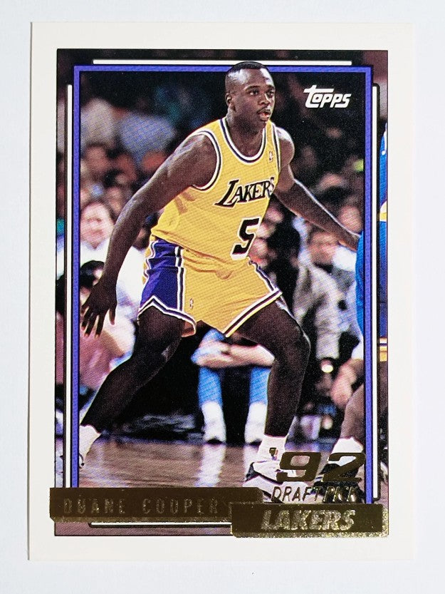 1992-93 Topps Gold #329 Duane Cooper