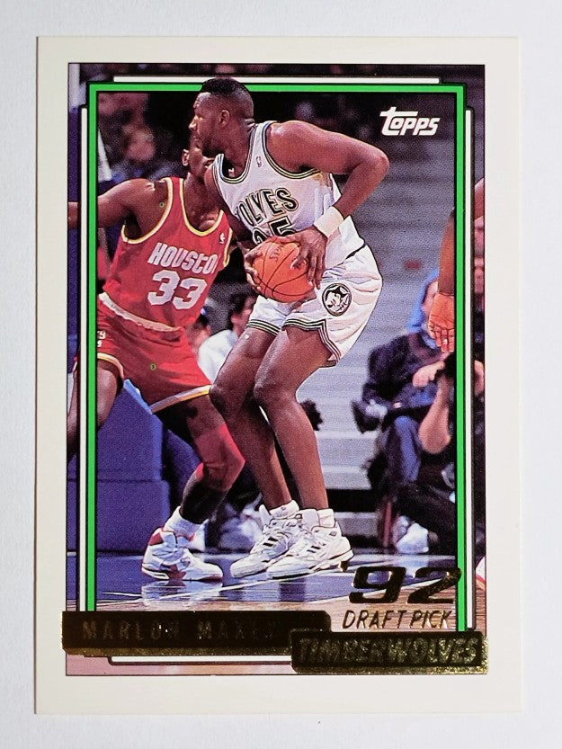 1992-93 Topps Gold #346 Marlon Maxey