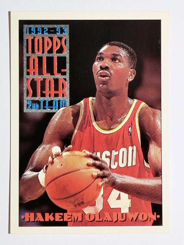 1993-94 Topps #116 Hakeem Olajuwon AS