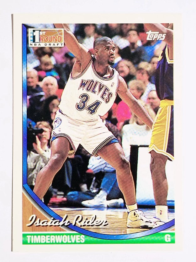 1993-94 Topps #322 Isaiah Rider RC