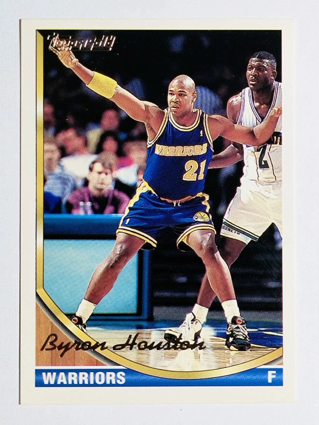 1993-94 Topps Gold #43 Byron Houston