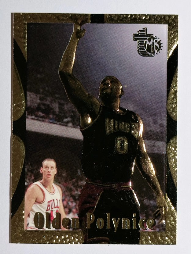 1994-95 Embossed Golden Idols #83 Olden Polynice