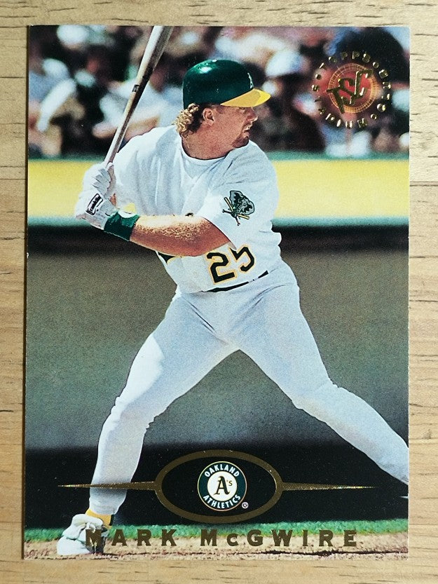 1995 Stadium Club #289 Mark McGwire
