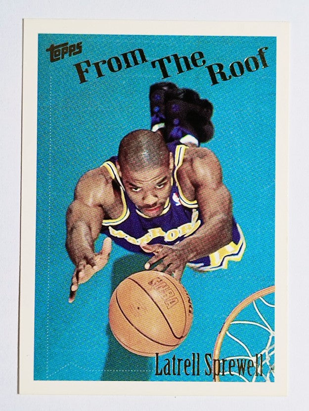 1994-95 Topps #240 Latrell Sprewell FTR