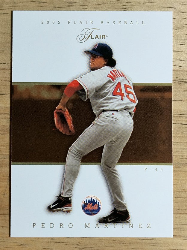 2005 Flair #17 Pedro Martinez