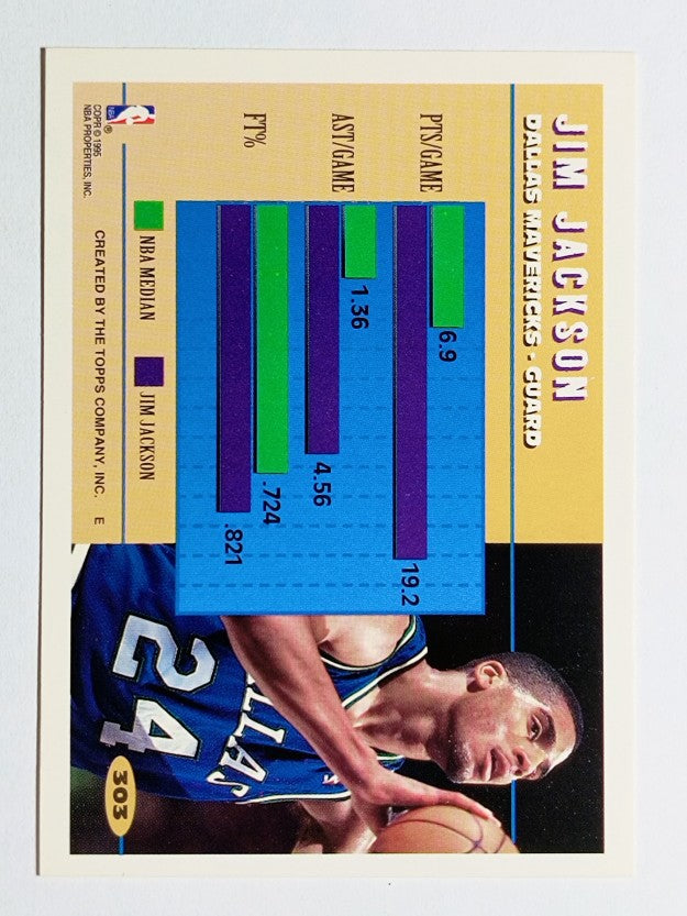 1994-95 Topps #303 Jim Jackson PP