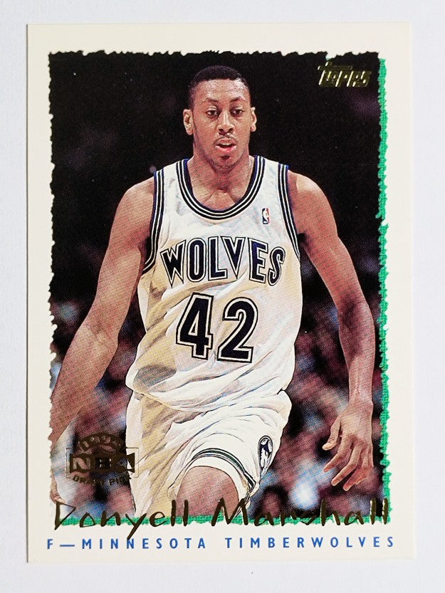 1994-95 Topps #381 Donyell Marshall RC