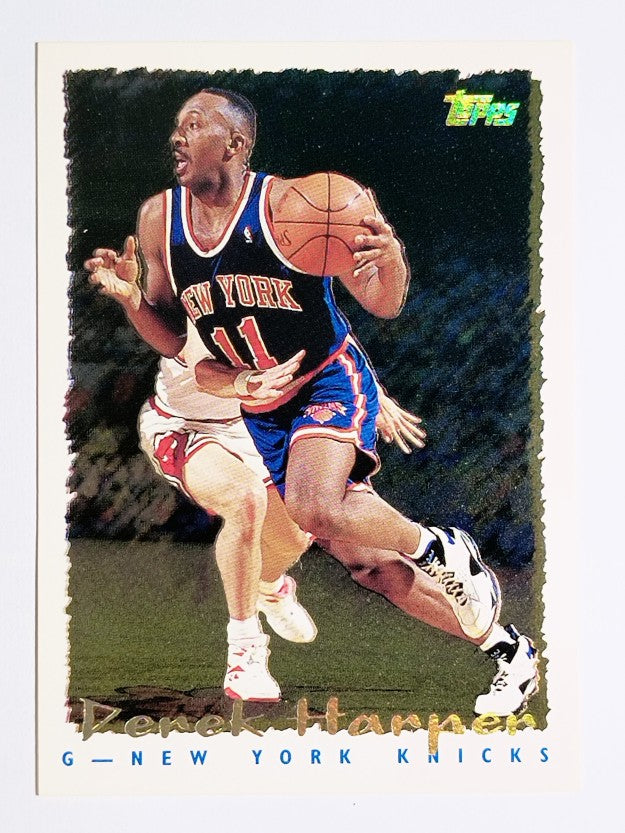 1994-95 Topps Spectralight #111 Derek Harper (EXMT)