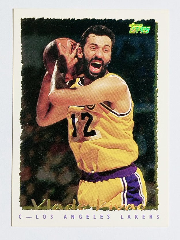 1994-95 Topps Spectralight #114 Vlade Divac (EX)