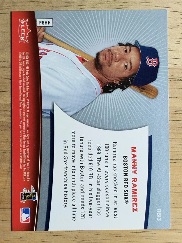 2006 Ultra RBI Kings #RBI3 Manny Ramirez