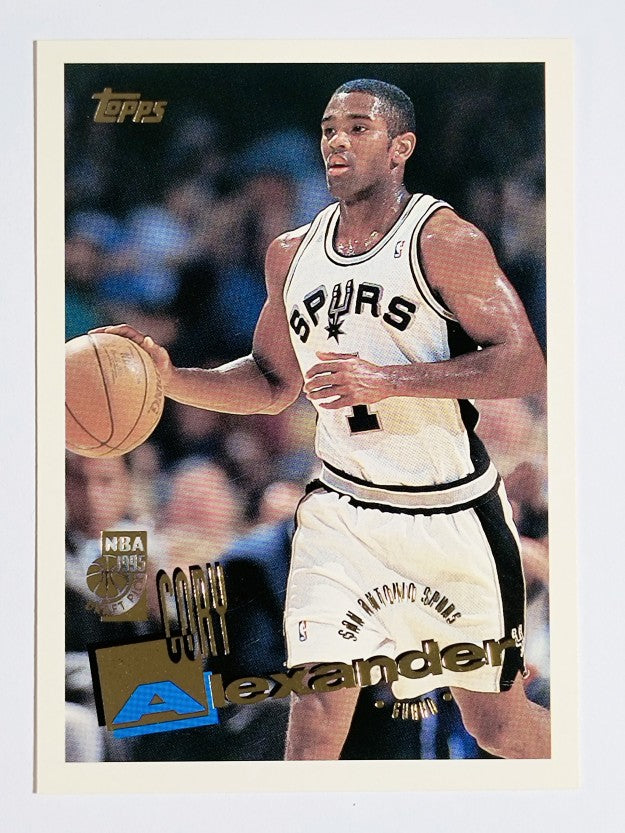 1995-96 Topps #232 Cory Alexander RC