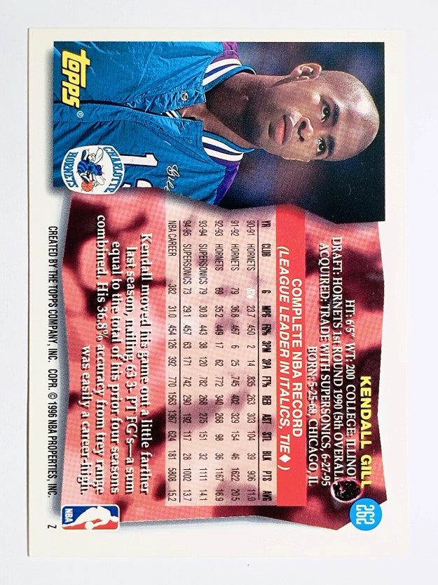 1995-96 Topps #262 Kendall Gill