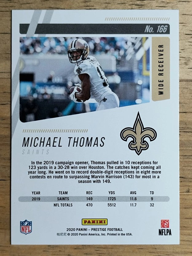 2020 Prestige #166 Michael Thomas