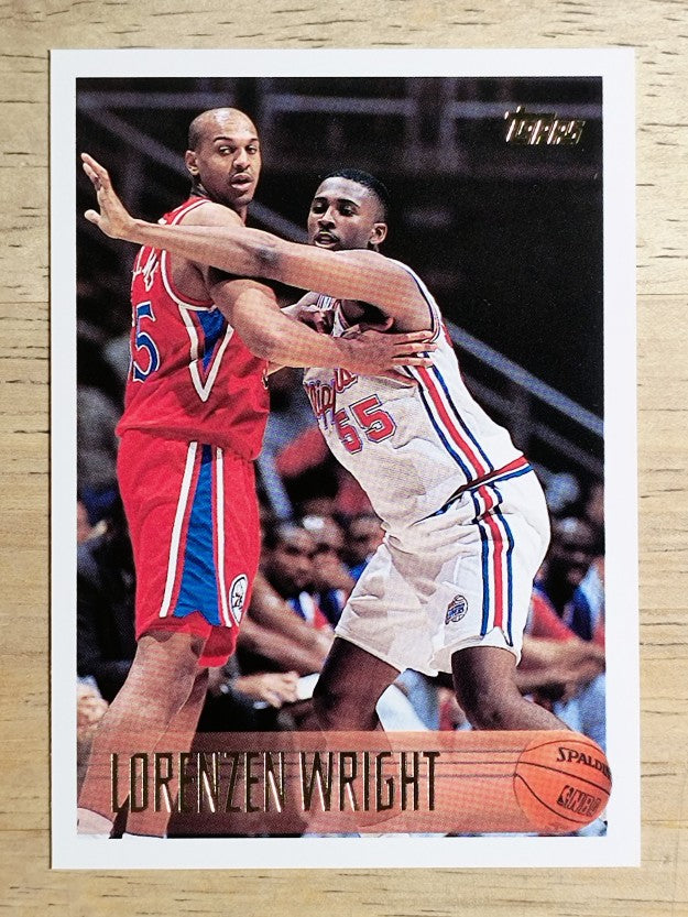 1996-97 Topps #142 Lorenzen Wright RC
