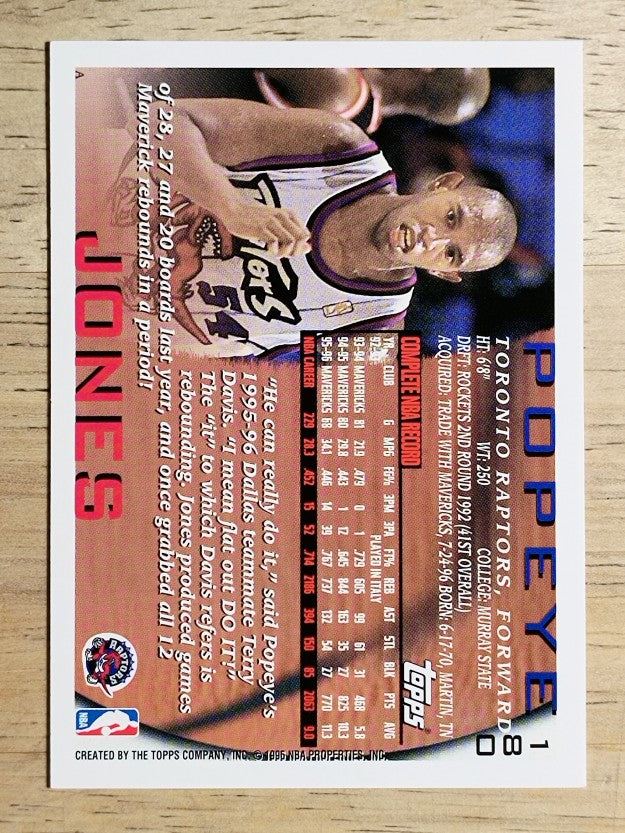 1996-97 Topps #180 Popeye Jones