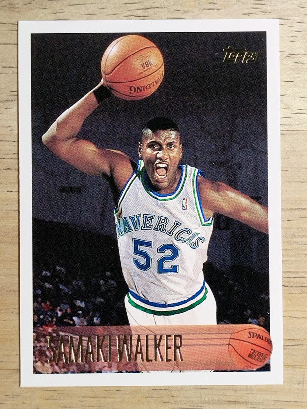 1996-97 Topps #181 Samaki Walker RC