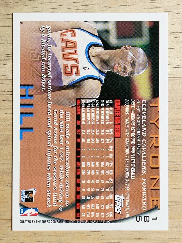 1996-97 Topps #185 Tyrone Hill